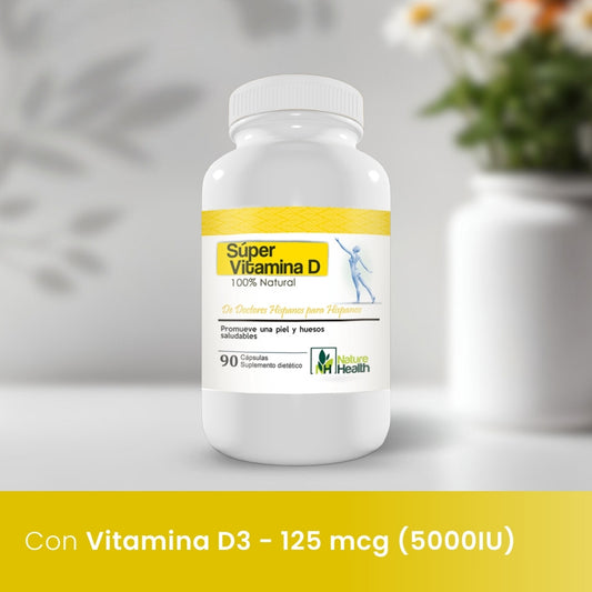 Cápsulas Súper Vitamina D ⭐️⭐️⭐️⭐️⭐️