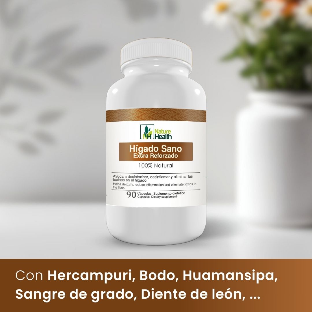 Cápsulas Hígado Sano ⭐️⭐️⭐️⭐️⭐️