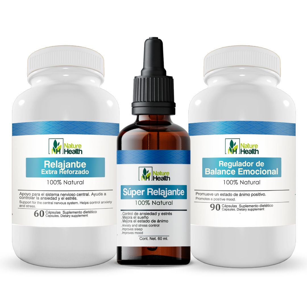 Protocolo para Ansiedad-Estrés-Insomnio  – Con Valeriana, Pasiflora y Tila  apoyo natural ⭐️⭐️⭐️⭐️⭐️