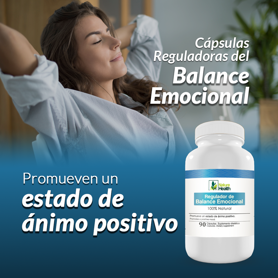 Cápsulas Regulador del Balance Emocional ⭐️⭐️⭐️⭐️⭐️