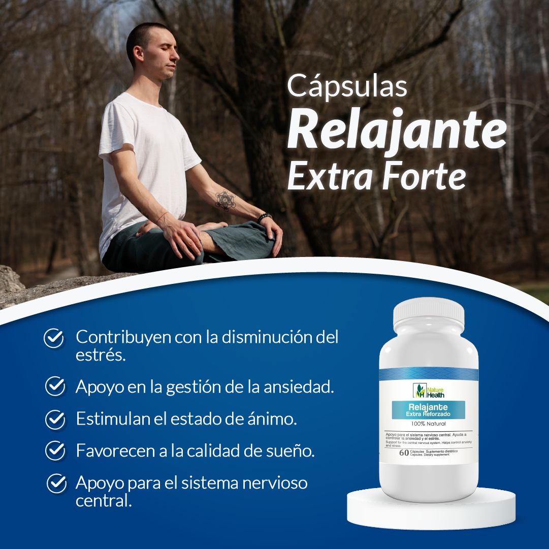 Cápsulas Relajante Extra Forte ⭐️⭐️⭐️⭐️⭐️.