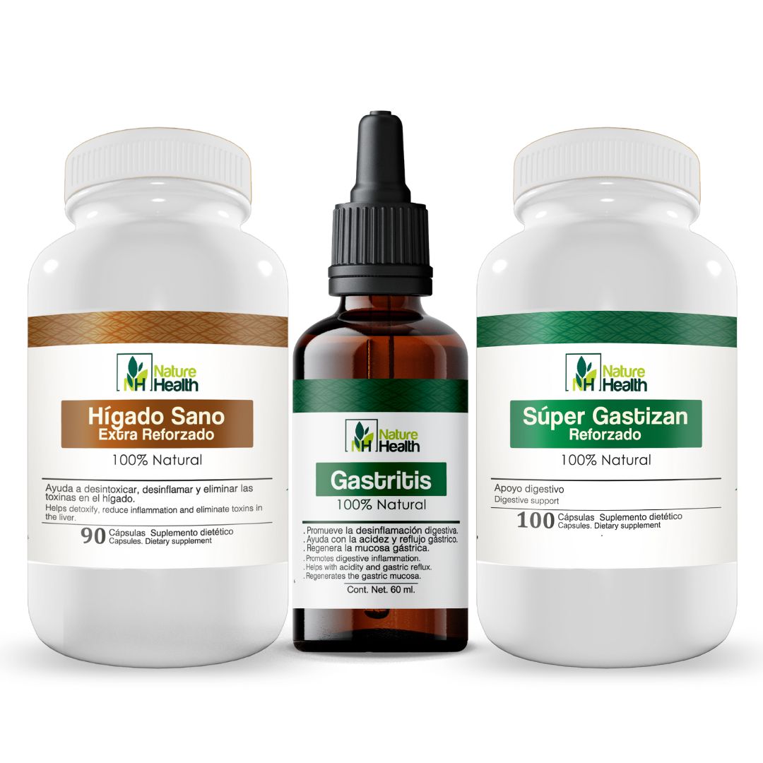 Protocolo para la Gastritis Equilibrio Digestivo – Apoyo con Tepezcohuite, Cuachalalate y Árnica⭐️⭐️⭐️⭐️⭐️