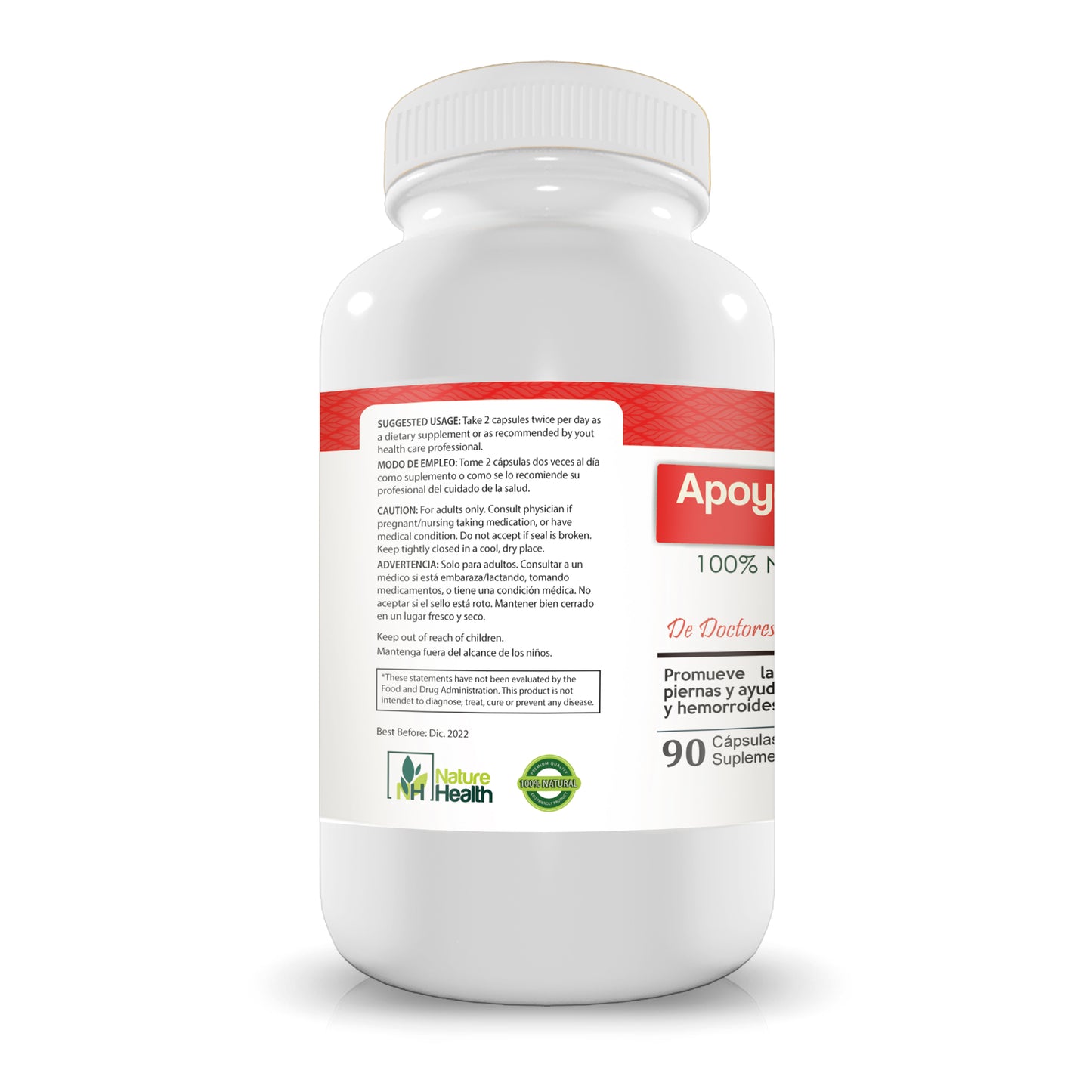 Protocolo para la Circulación Saludable – Con Ginkgo Biloba y Castaño de Indias⭐️⭐️⭐️⭐️⭐️