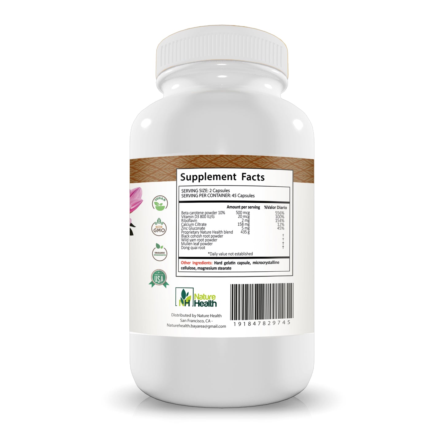 Cápsulas Menopause Support ⭐️⭐️⭐️⭐️⭐️
