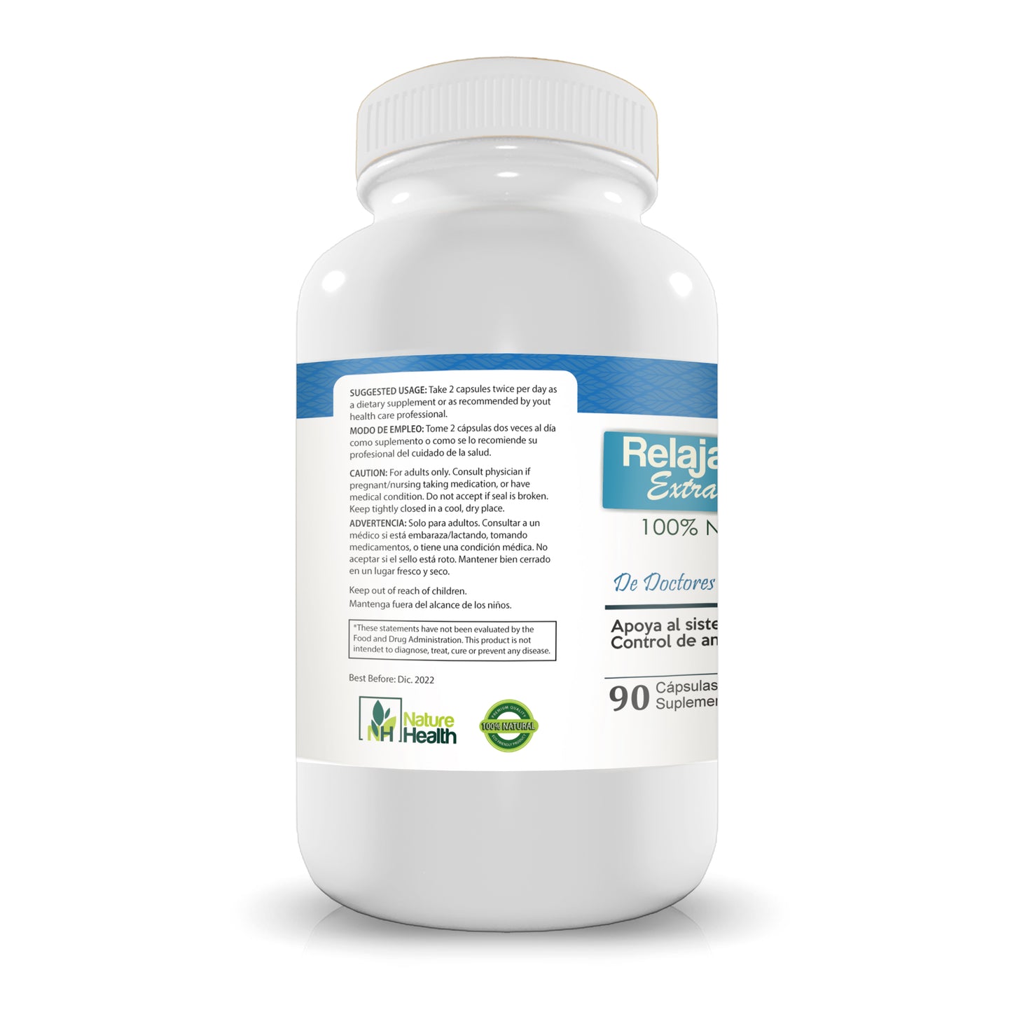 Protocolo para Ansiedad-Estrés-Insomnio  – Con Valeriana, Pasiflora y Tila  apoyo natural ⭐️⭐️⭐️⭐️⭐️