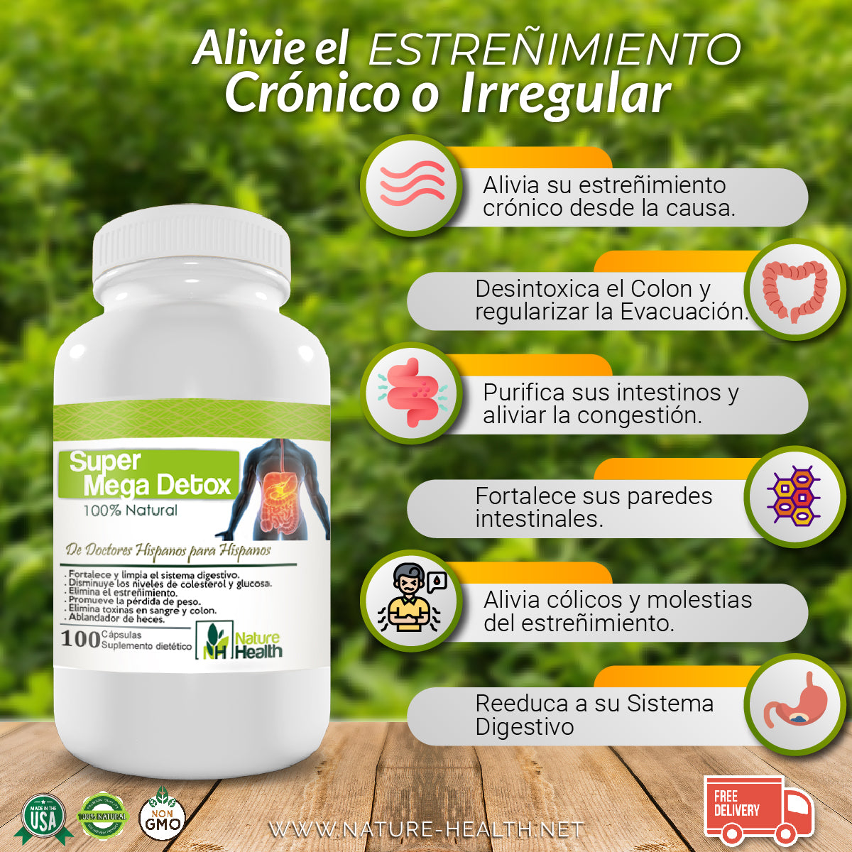 Cápsulas Súper Mega detox ⭐️⭐️⭐️⭐️⭐️