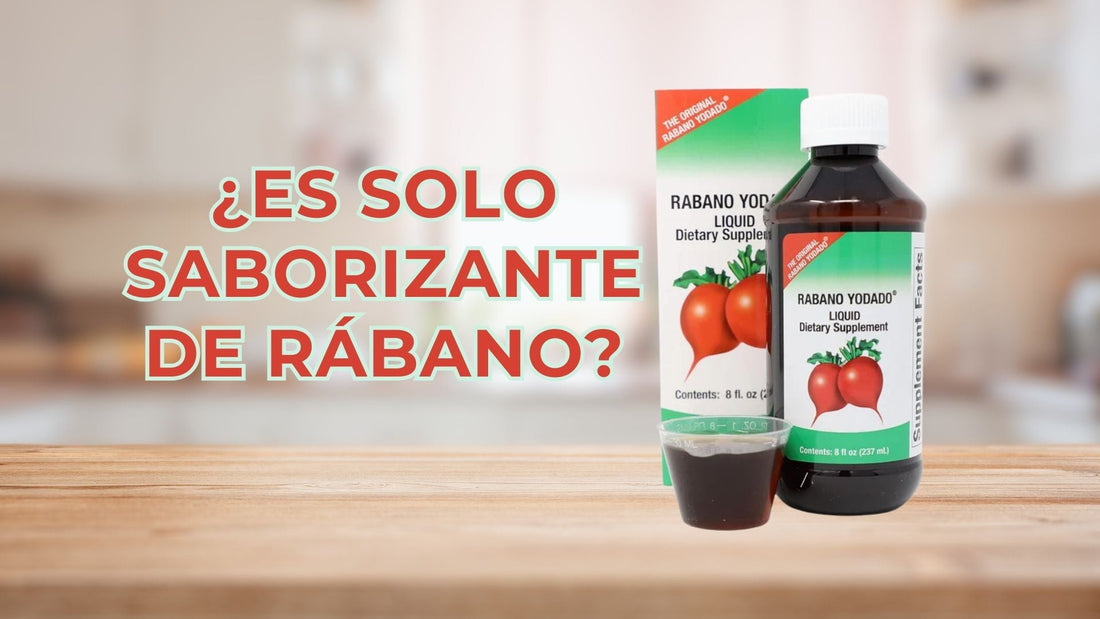 Rabano Yodado Para que sirve