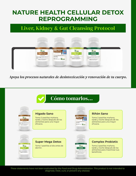 Nature Health Cellular Detox Reprograming