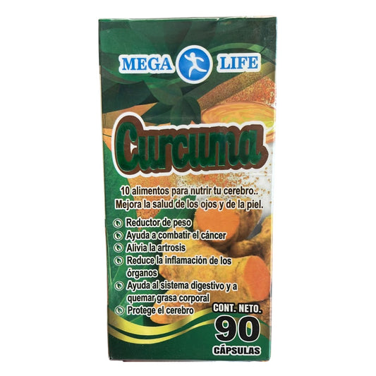 Curcuma - 90 capsulas