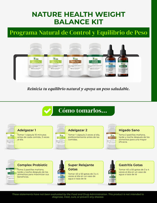 Nature Health Weight Balance Kit