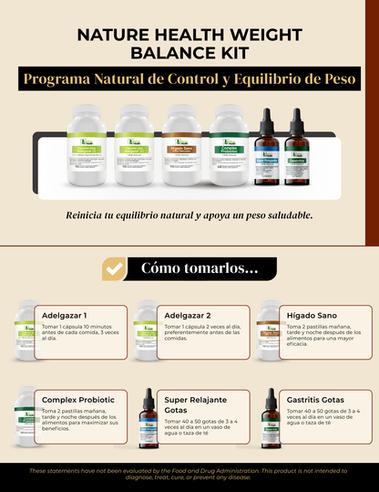 Nature Health Weight Balance Kit