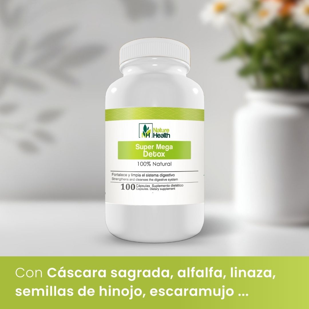 Cápsulas Súper Mega detox ⭐️⭐️⭐️⭐️⭐️