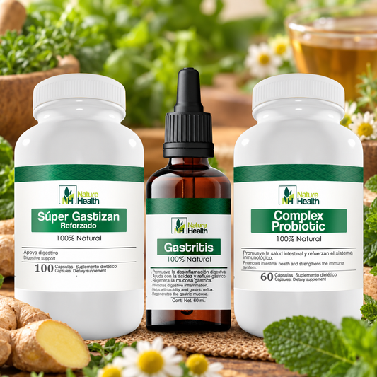 Protocolo para la Gastritis Equilibrio Digestivo – Apoyo con Tepezcohuite, Cuachalalate y Árnica⭐️⭐️⭐️⭐️⭐️