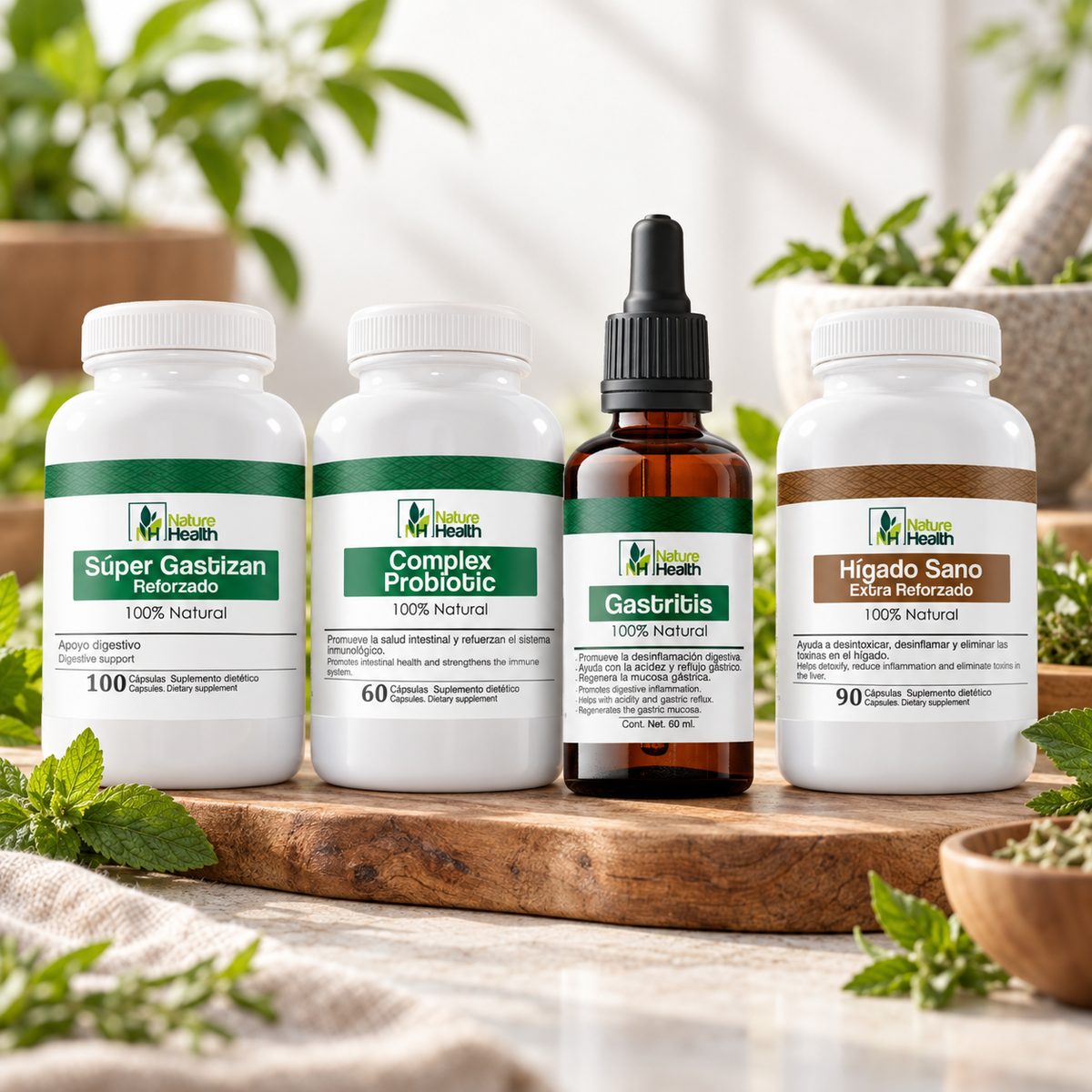 Digestión + Hígado 4X – Balance Digestivo & Hepático