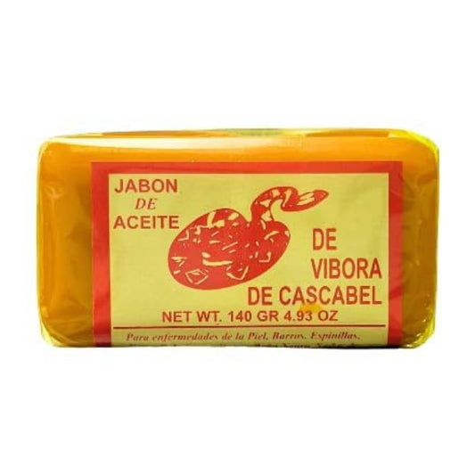 Jabón de aceite de vibora de cascabel (4.94 oz) jabon para la cara y todo el cuerpo- Ayuda a eliminar el acné y paño/Jabón de serpiente de cascabel (4.93 (1)