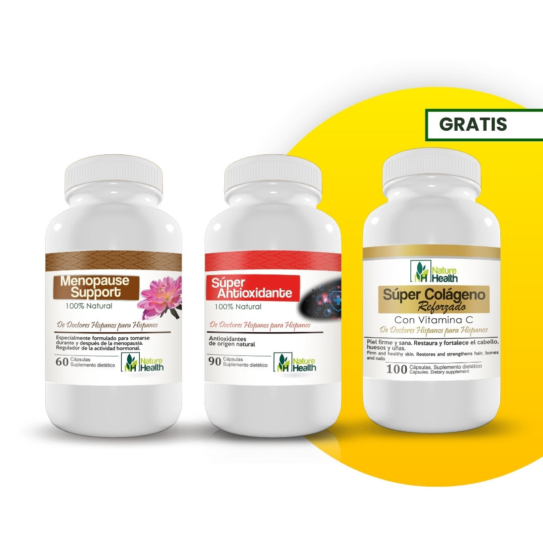 Protocolo para el bienestar Menopáusico – Con Natural Life Garlic & Parsley y Dong Quai para el Balance Hormonal ⭐️⭐️⭐️⭐️⭐️