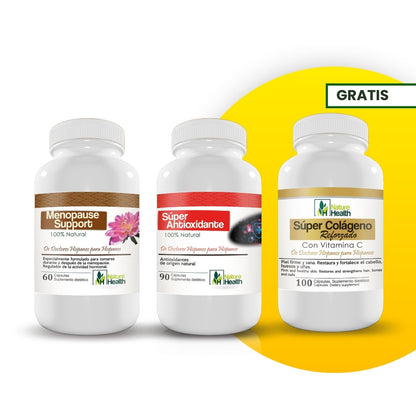 Protocolo para el bienestar Menopáusico – Con Natural Life Garlic & Parsley y Dong Quai para el Balance Hormonal ⭐️⭐️⭐️⭐️⭐️