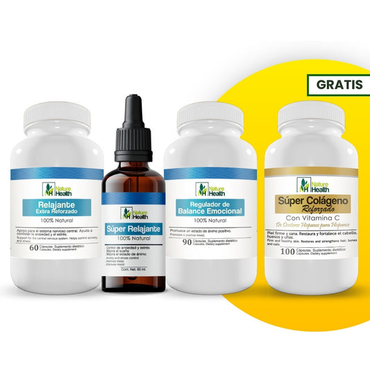 Protocolo para Ansiedad-Estrés-Insomnio  – Con Valeriana, Pasiflora y Tila  apoyo natural ⭐️⭐️⭐️⭐️⭐️