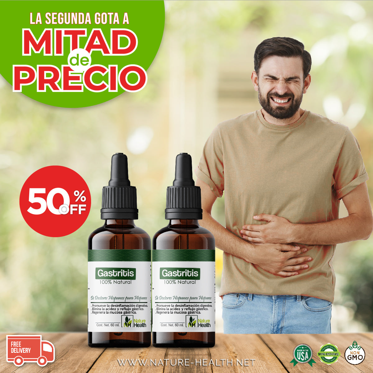 3x2 - Super Gastritis Drops