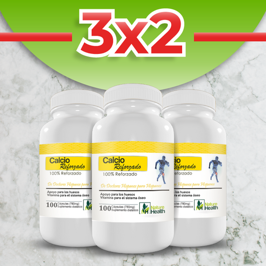 3x2 Cápsulas Calcio Reforzado ⭐️⭐️⭐️⭐️⭐️