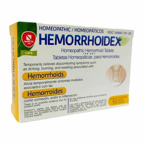 HEMORRHOIDEX TABLETS MARTEX 30UND.