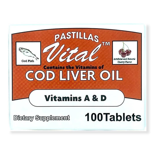 Pastillas Vital Vitamina A & D