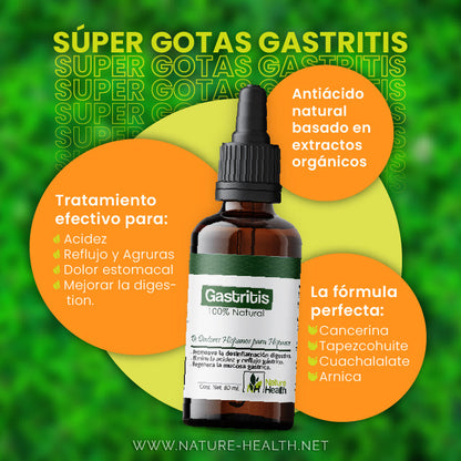 3 Gastritis Gotas  + 3 Gotas GRATIS 🔴